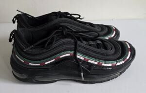 Nike Air Max 97 OG x Undefeated Sneakers Black Red Green Men Sz 10 AJ1986-001
